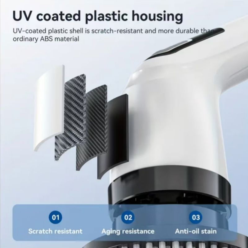 9 in 1 Cordless Electric Spin Scrubber