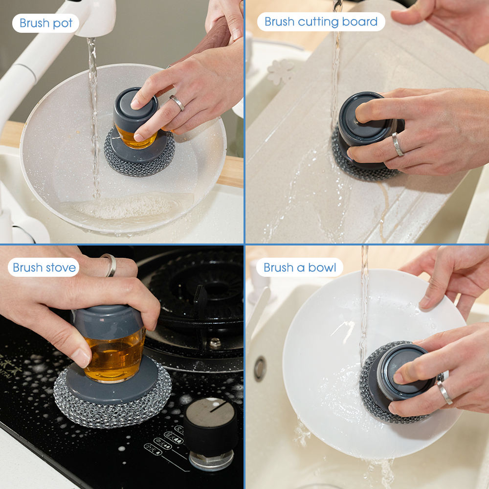 Palm Scrub Soap-Dispensing